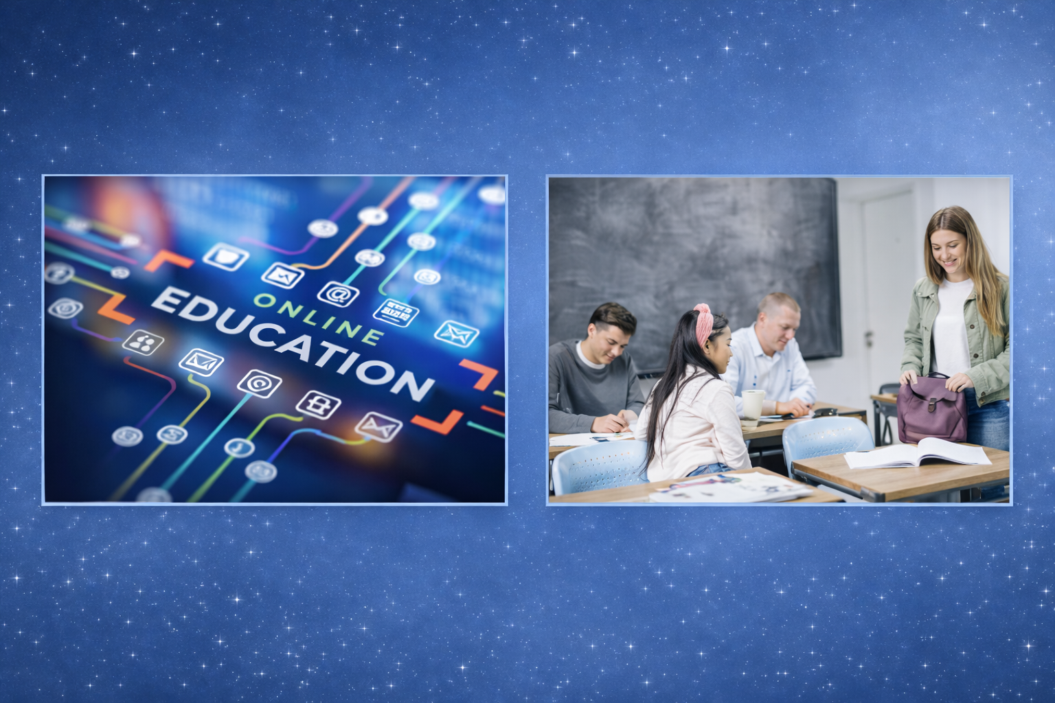 Estudiantes utilizando tecnología educativa en Meint Academy